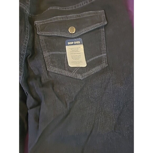 Riders by Lee Boot Cut Jeans Womens 16P Dark Wash Slender Stretch Comfort - Picture 5 of 6